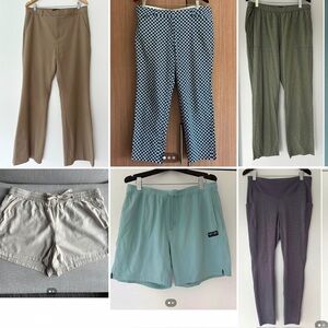 Women's 36" waist XL pants and shorts